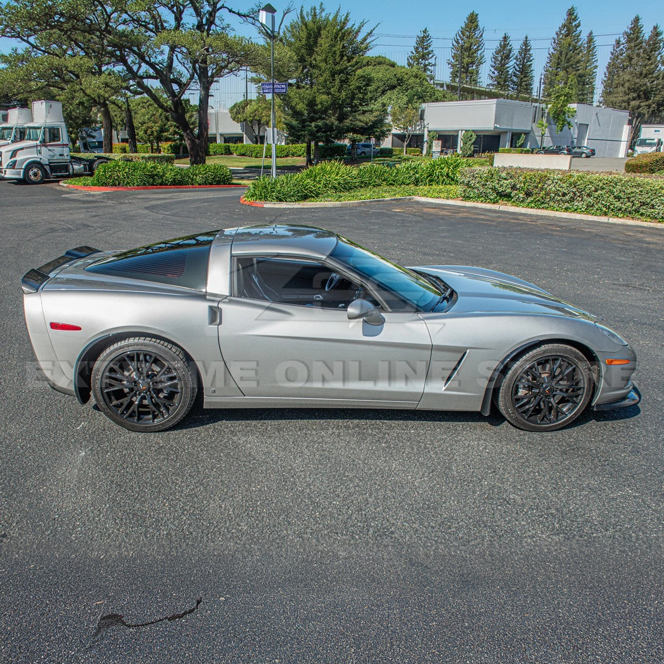 Chevrolet Corvette C6 Base Front & Rear Splash Guards Mud Flaps