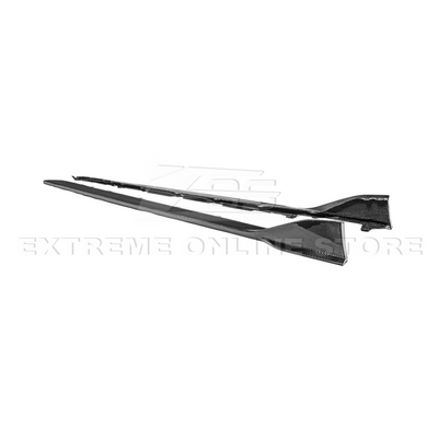 20-Up Toyota Supra A91 CF Front Lip & Side Skirts