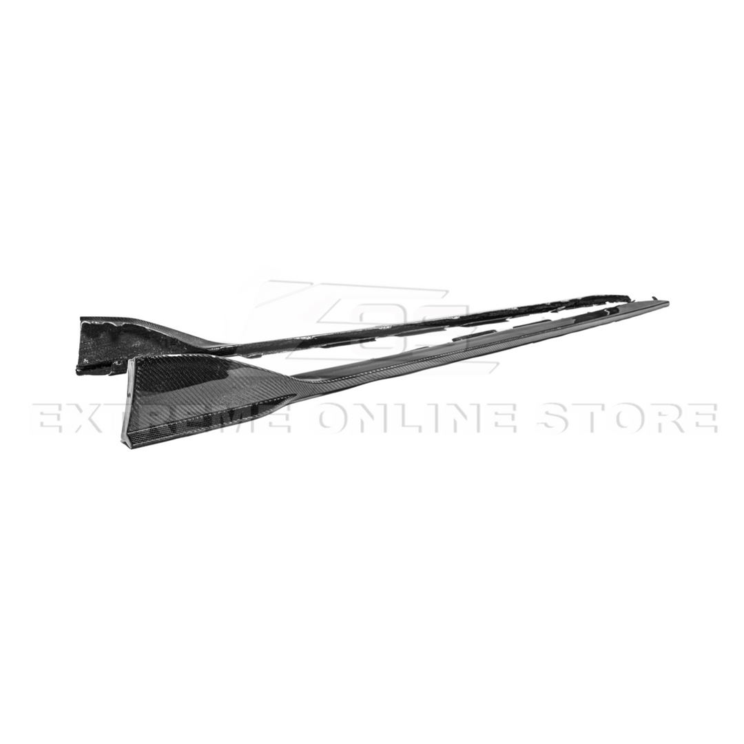 20-Up Toyota Supra A91 CF Front Lip &amp; Side Skirts
