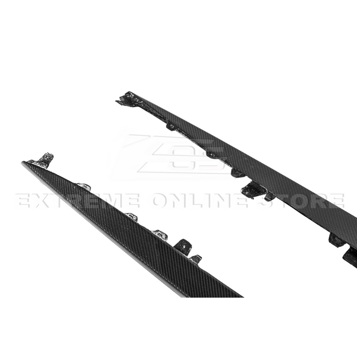 20-Up Toyota Supra A91 CF Front Lip &amp; Side Skirts