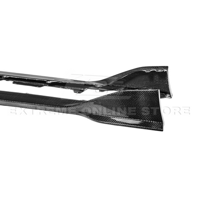 20-Up Toyota Supra A91 CF Front Lip & Side Skirts