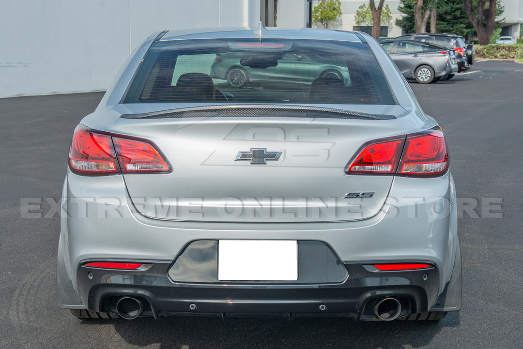 2013-15 Chevrolet SS Carbon Fiber Front Lip Splitter Side Skirts &amp; Rear Spoiler