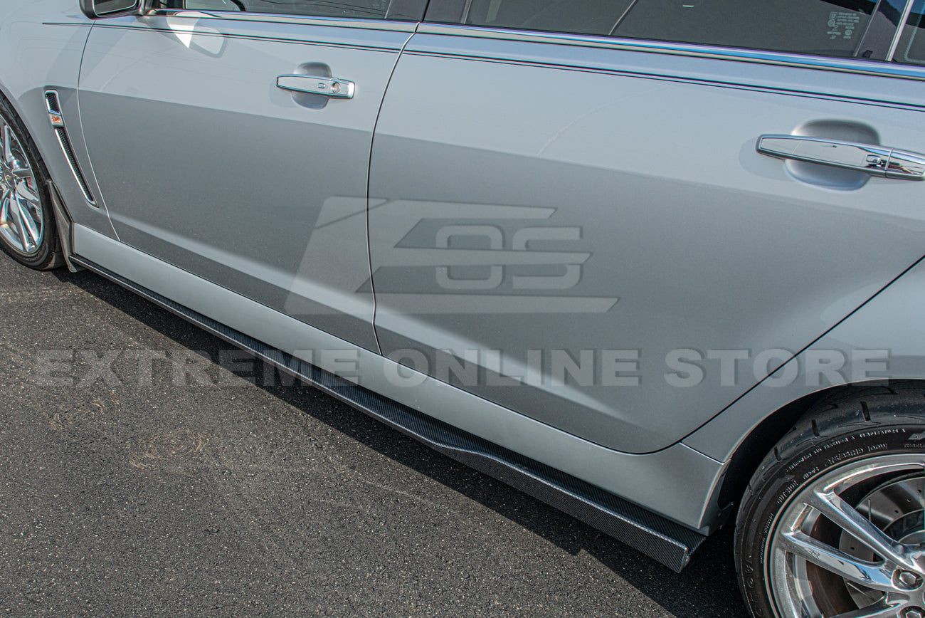 2013-17 Chevrolet SS Carbon Fiber Side Skirts Rocker Panel