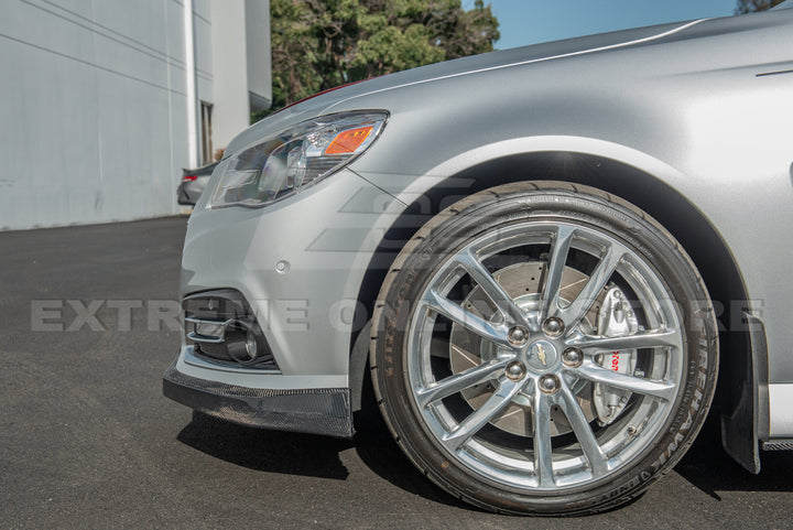 2013-15 Chevrolet SS Carbon Fiber Front Bumper Lip Splitter &amp; Side Skirts