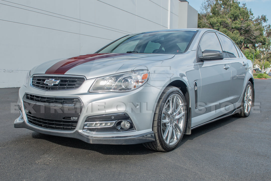 2013-15 Chevrolet SS Carbon Fiber Front Lip Splitter Side Skirts &amp; Rear Spoiler