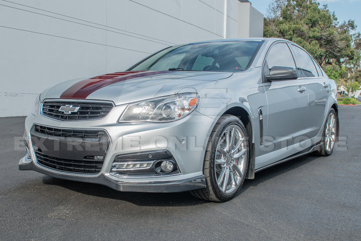 2013-15 Chevrolet SS Carbon Fiber Front Lip Splitter Side Skirts &amp; Rear Spoiler