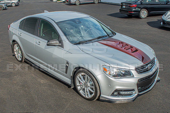 2013-15 Chevrolet SS Carbon Fiber Front Lip Splitter Side Skirts &amp; Rear Spoiler