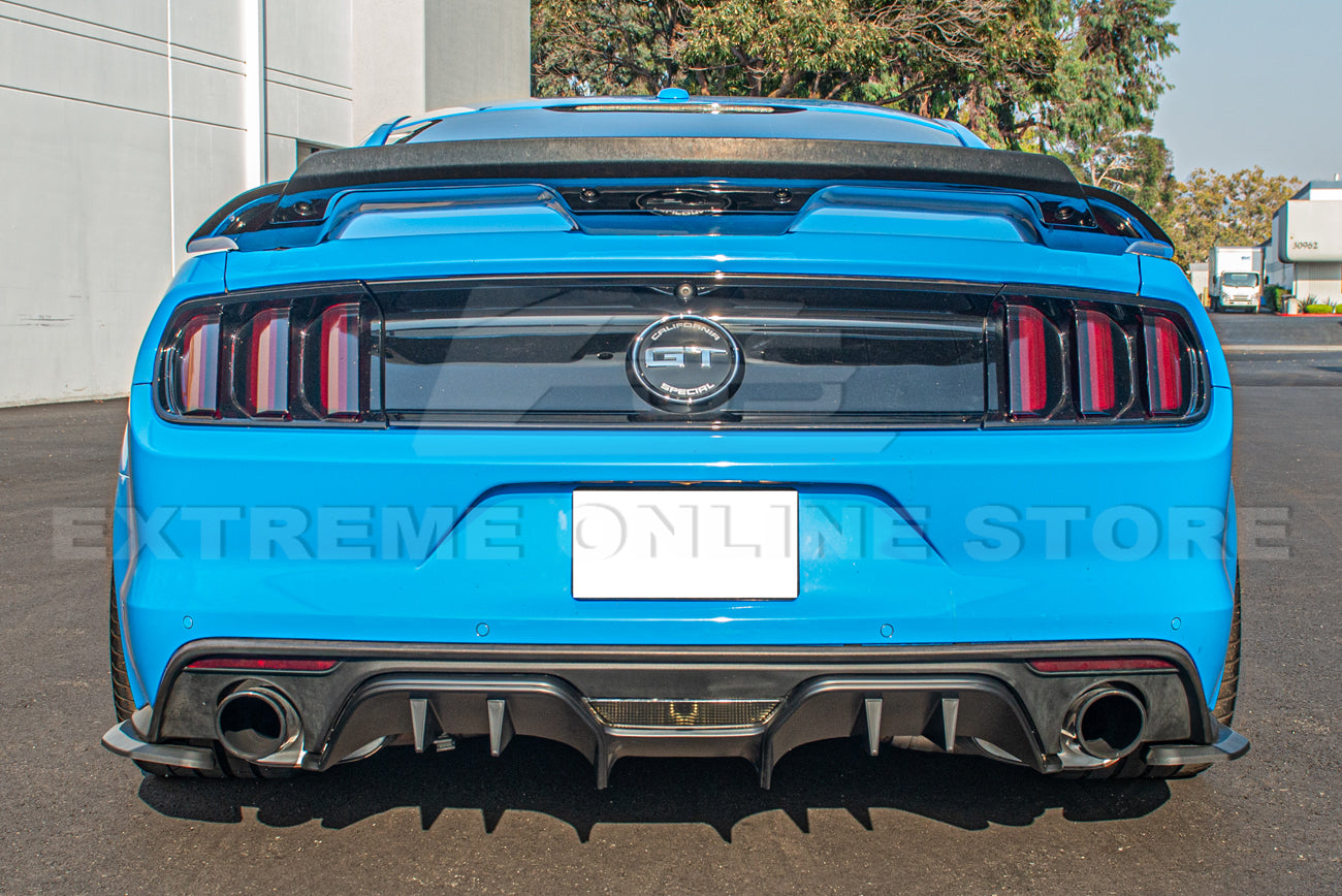 2015-17 Ford Mustang Performance Package 3Pcs Bumper Diffuser