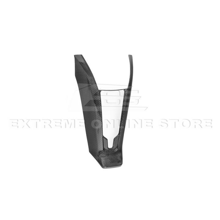 Corvette C8 DRY CARBON FIBER Waterfall Console Cover