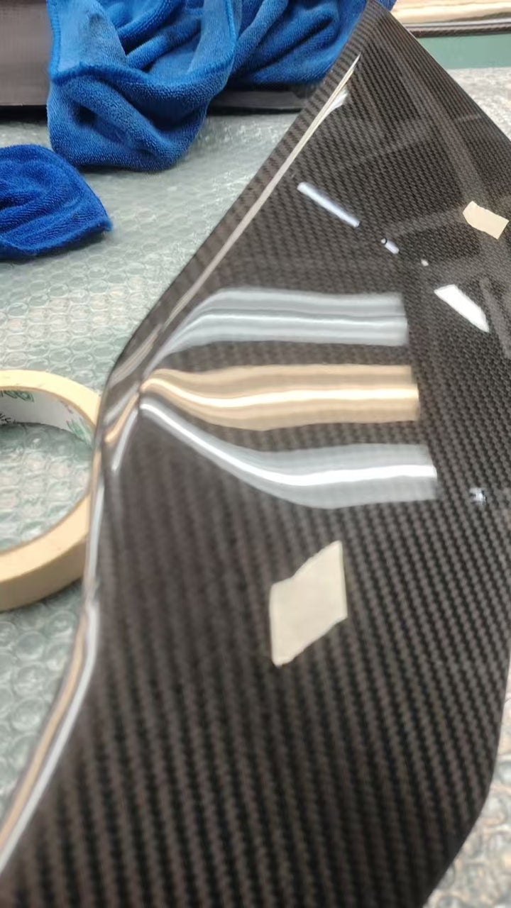 Corvette C6 ZR1 Extended Rear Trunk Spoiler outlet C-9 SPOILER-218-BKCF