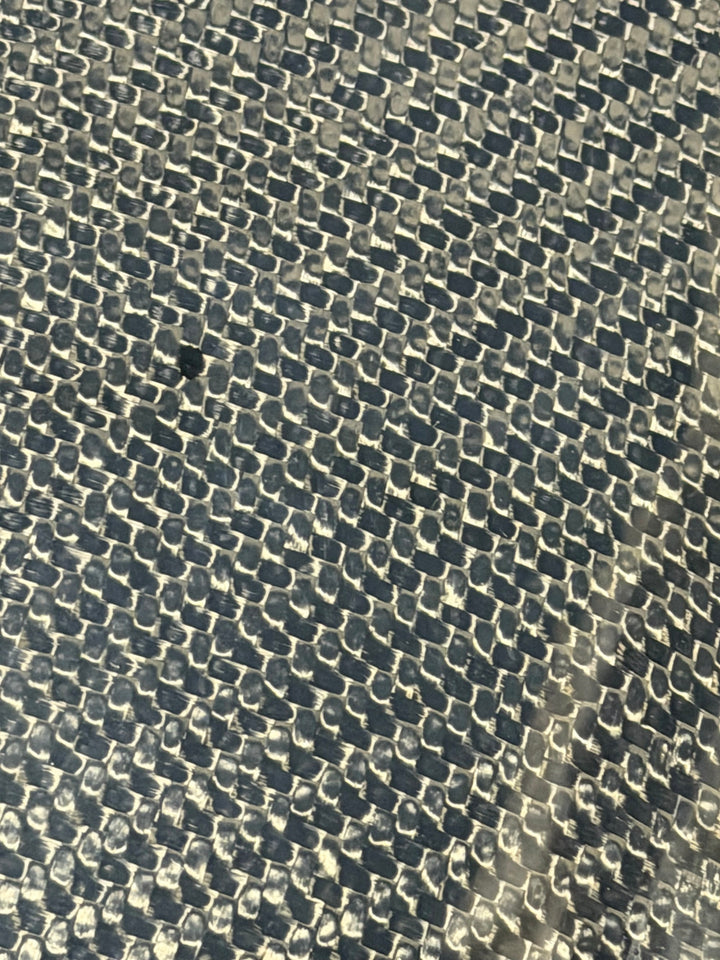 Actual outlet unit SPOILER-177-BKCF-C-54 - resin-lean dry weave patch close-up