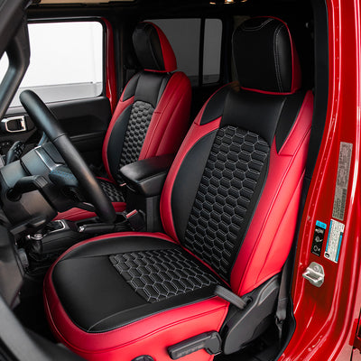 2018-Up Jeep Wrangler JL Custom Leather Seat Covers