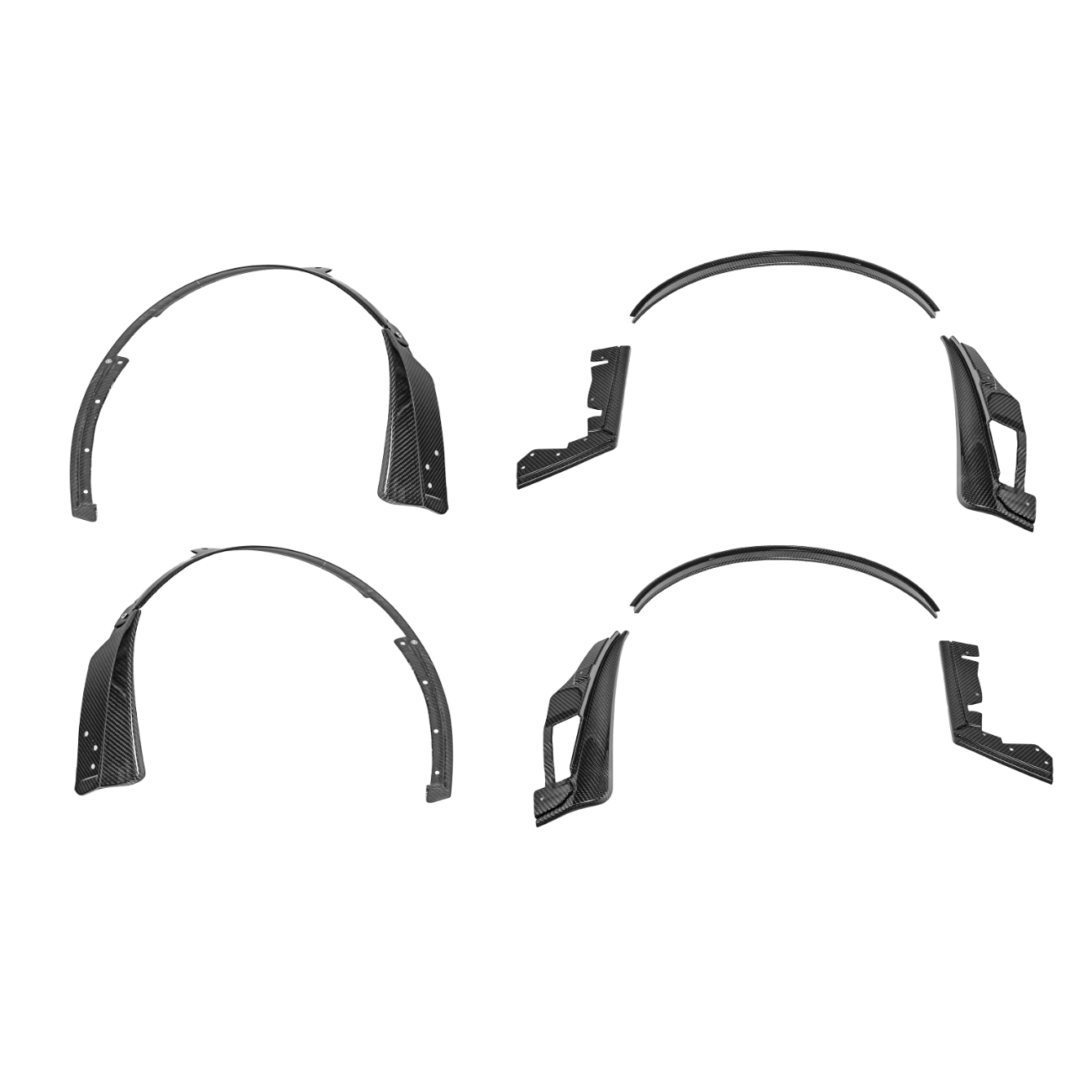 2024+ Ford Mustang Fender Flares & Mud Flap