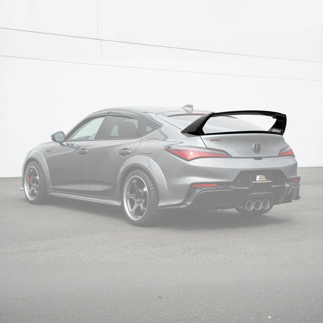 2023-Up Acura Integra DE | Performance Matte Black Rear Trunk Wing Spoiler
