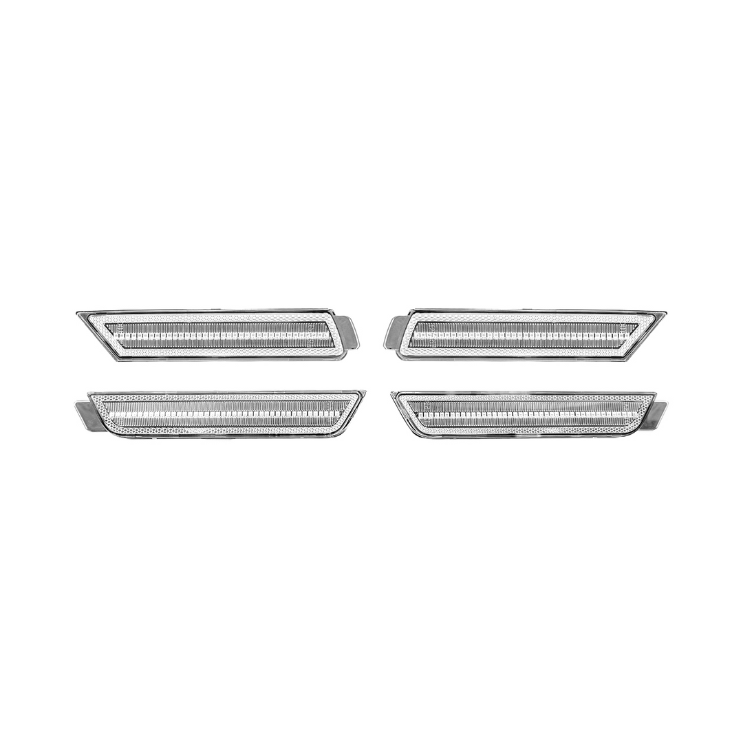 2010-2015 Chevrolet Camaro Front &amp; Rear LED Side Marker Light Set