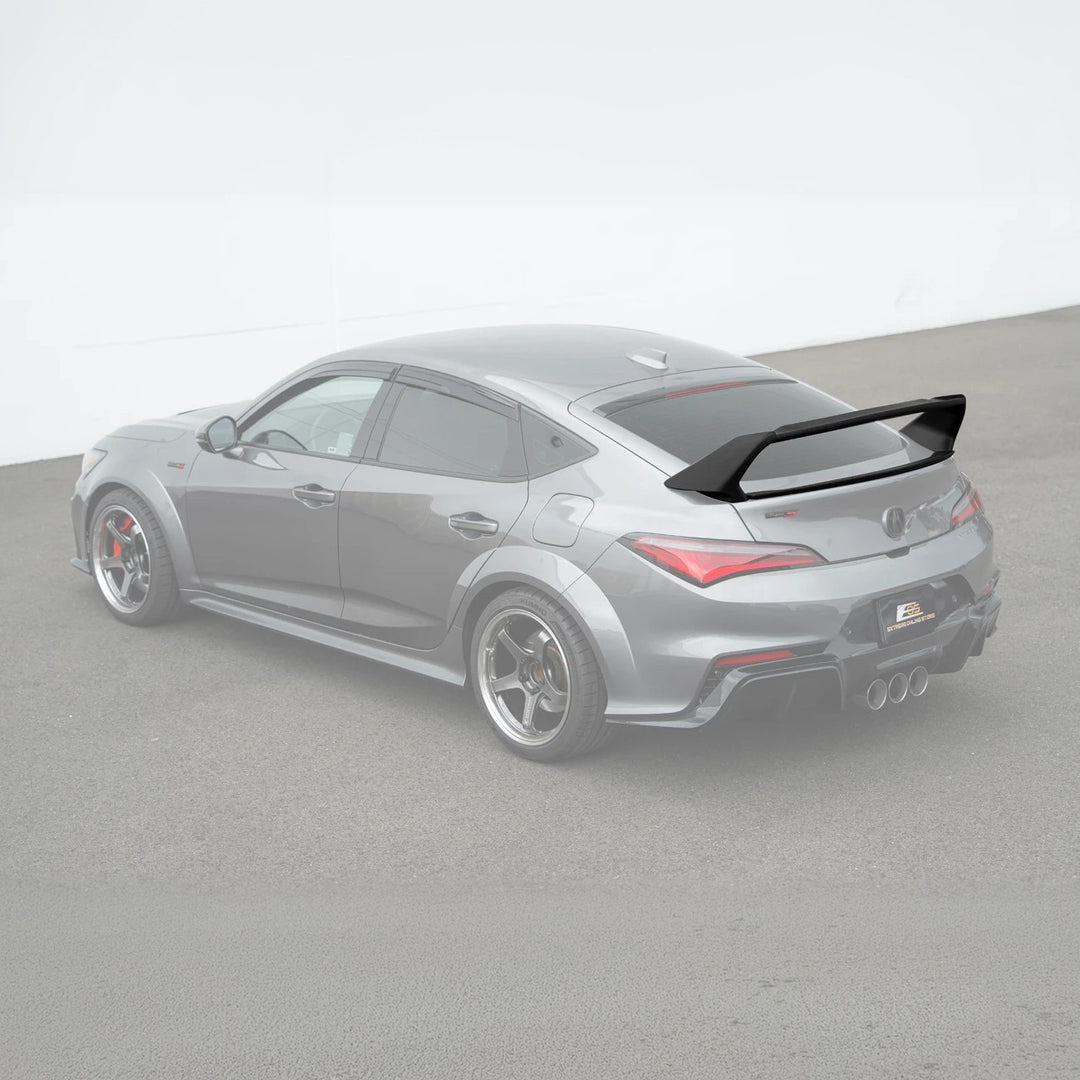 2023-Up Acura Integra DE | Performance Matte Black Rear Trunk Wing Spoiler