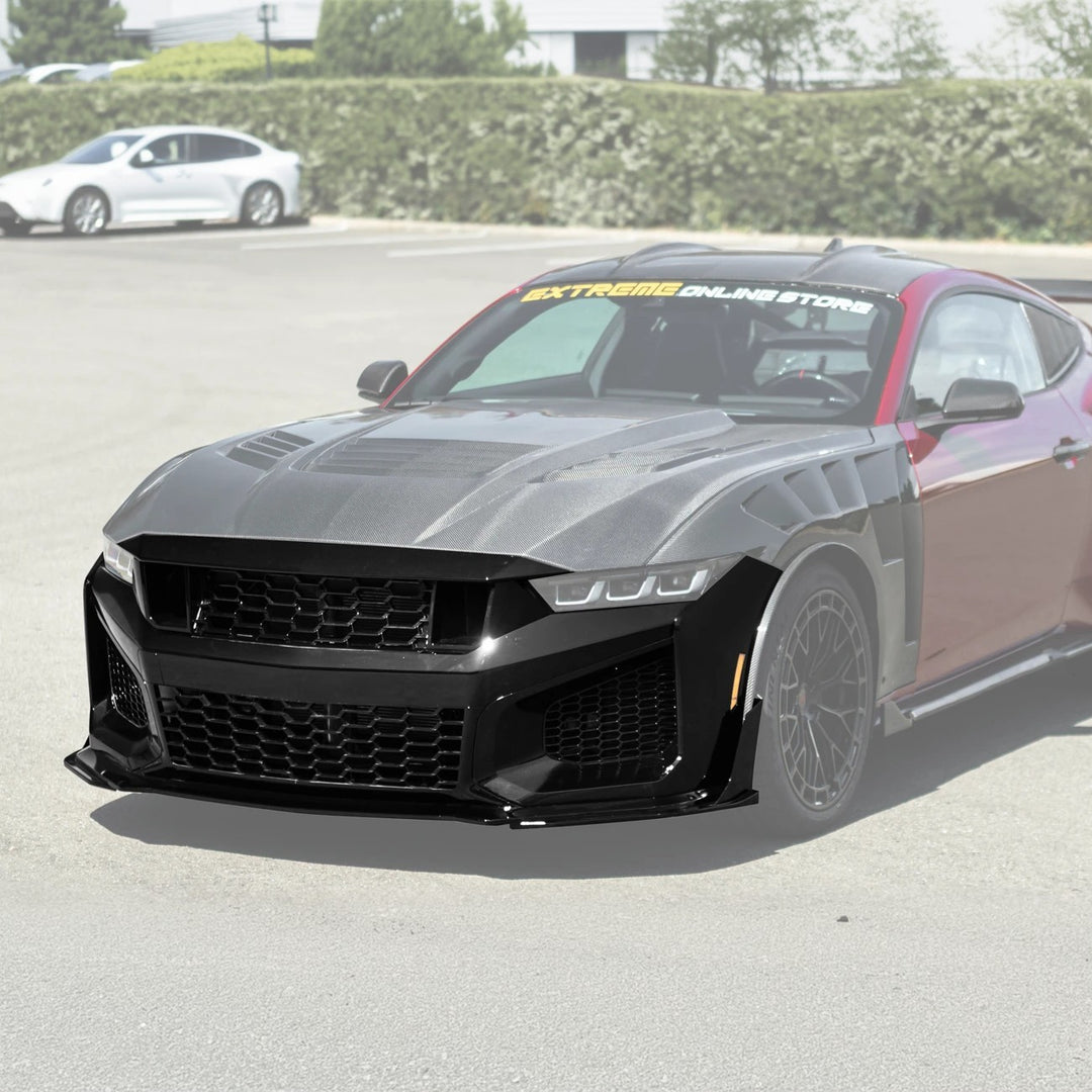 2024-Up Mustang Dark Horse SC Replacement Primed Front Bumper Cover Grille Lip (Pre-sale)