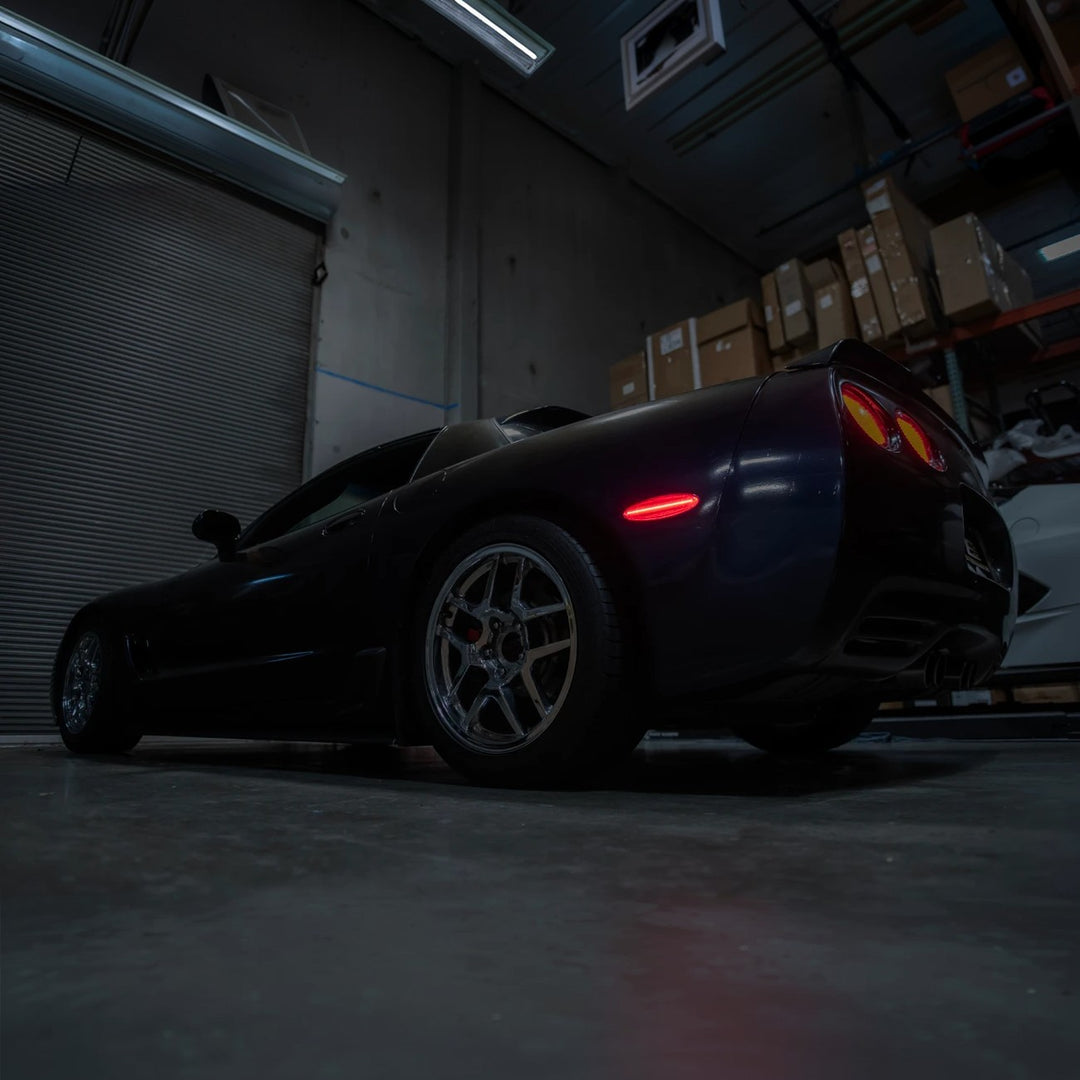 Corvette C5 | Rear Bumper Red LED Side Marker Lights