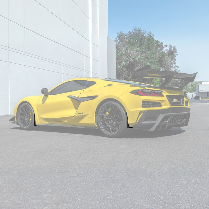 Corvette C8 Z06 Extended V2 Mud Flaps Guards