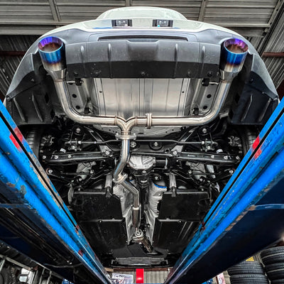 2022-Up Toyota GR86 Subaru BRZ Cat Back Dual Tips Exhaust Kit