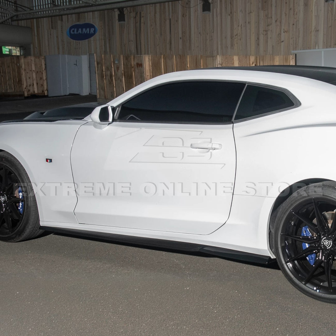 2019-24 Camaro T6 Front Splitter Lip &amp; Side Skirts