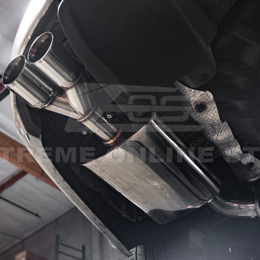 2008-2009 Pontiac G8 T-304 Muffler Delete Quad Tips Axle Back Exhaust