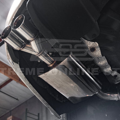 2008-2009 Pontiac G8 T-304 Muffler Delete Quad Tips Axle Back Exhaust