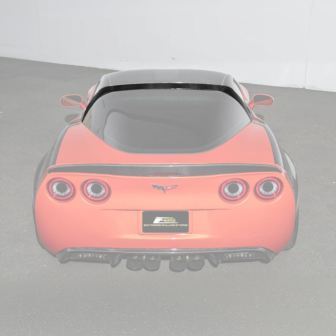 Corvette C6 Carbon Fiber Package B-Pillar / Halo Cover