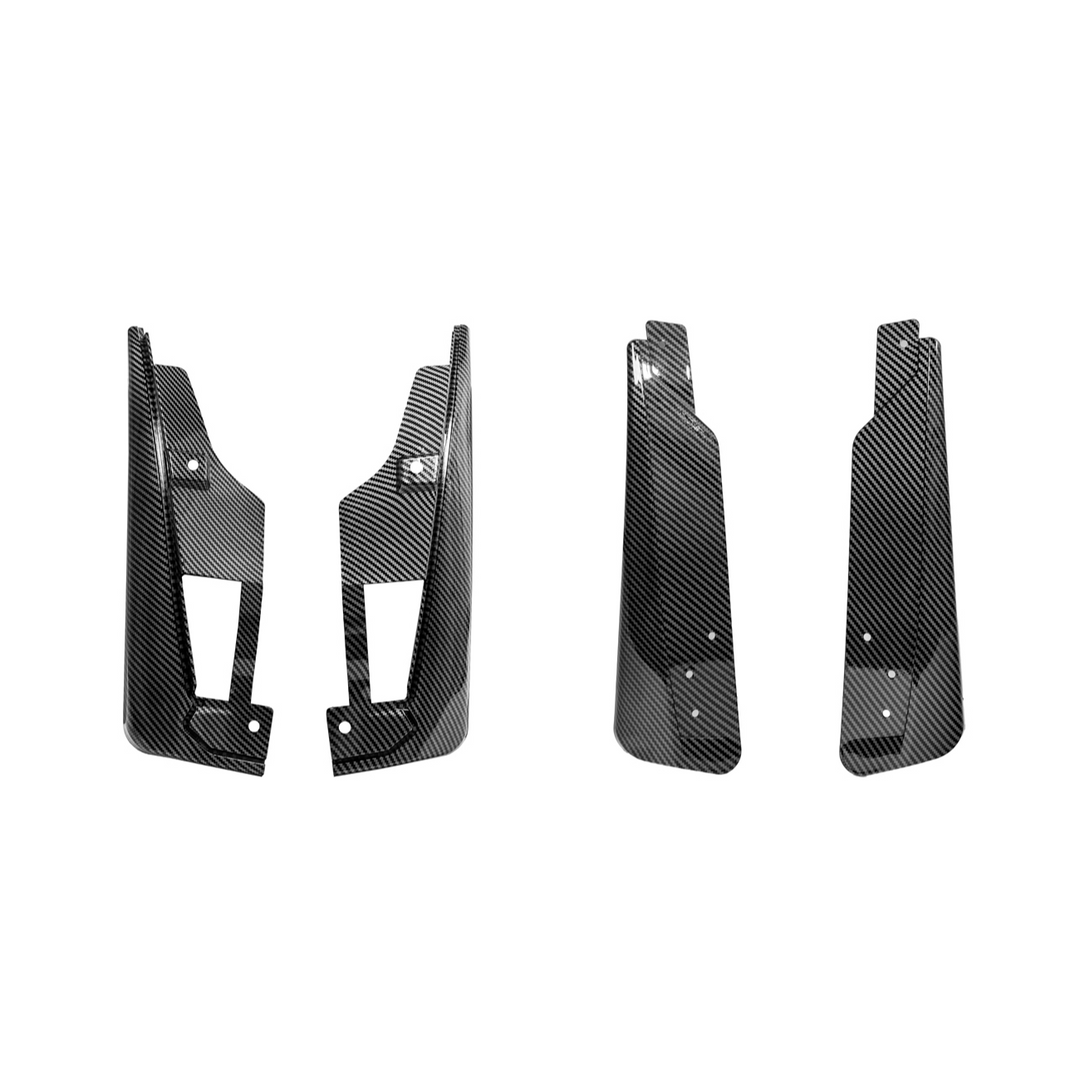 2024+ Ford Mustang Dry Carbon Fiber Mud Flap