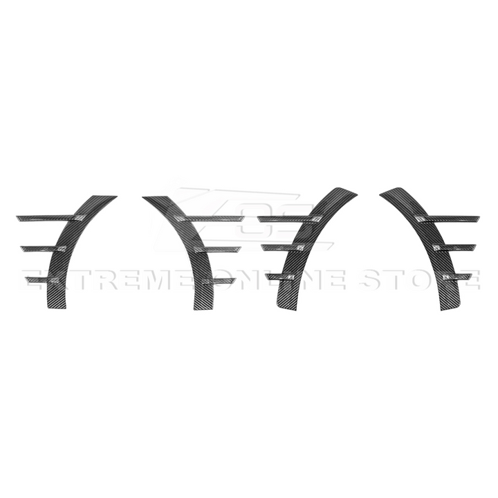 2023-Up BMW G87 M2 DRY CARBON FIBER Add-On Fender Wheel Arch Trim Cover
