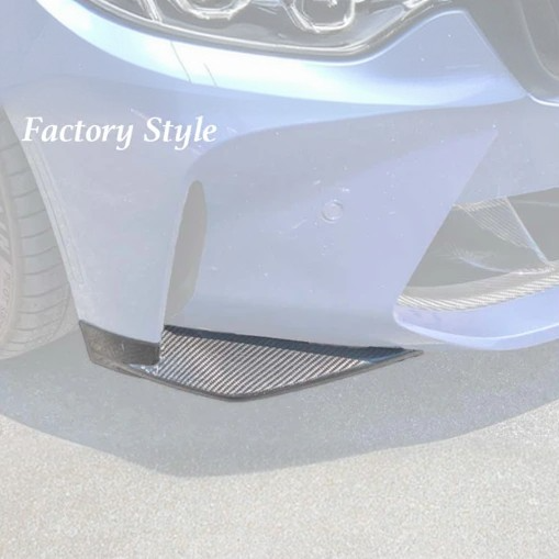 21-Up BMW G82 G83 M4 Carbon Fiber Front Side Splitter