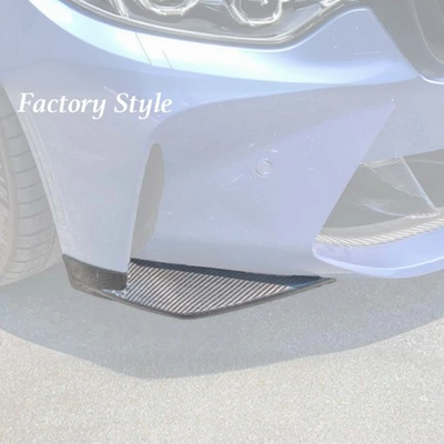 21-Up BMW G82 G83 M4 Carbon Fiber Front Side Splitter