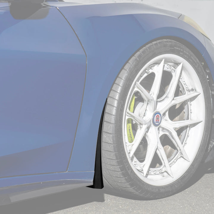 Corvette C8 Z06 XL Extended V2 Style Front Mud Flaps Guard