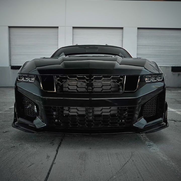 2024-Up Mustang Dark Horse SC Replacement Primed Front Bumper Cover Grille Lip (Pre-sale)