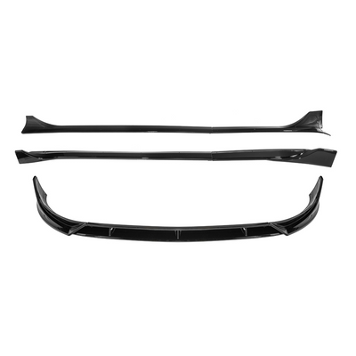 2025-Up Tesla Model Y Track Style Front Lip Side Skirts Kit