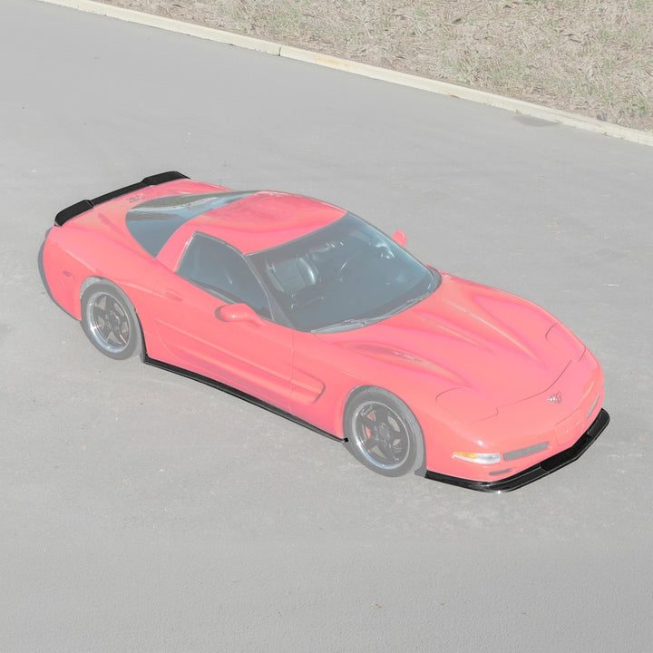 1997-04 Corvette C5 ZR1 Front Vented Lip Side Skirts Rear Spoiler