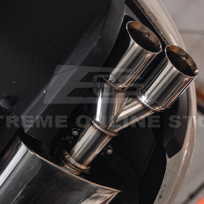 2008-2009 Pontiac G8 T-304 Muffler Delete Quad Tips Axle Back Exhaust