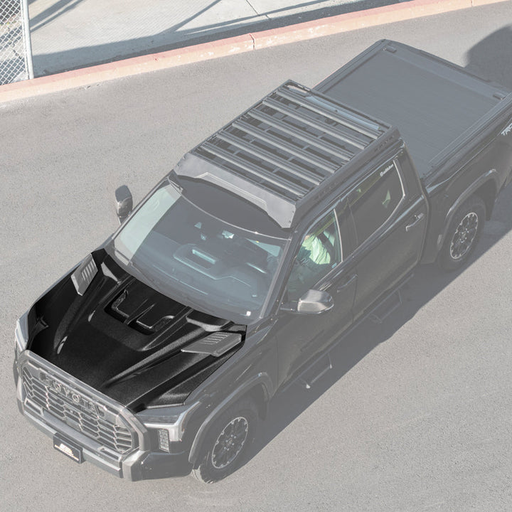 2022-Up Toyota Tundra | EOS CARBON FIBER Front Vented Hood Cover w/ Side Vent