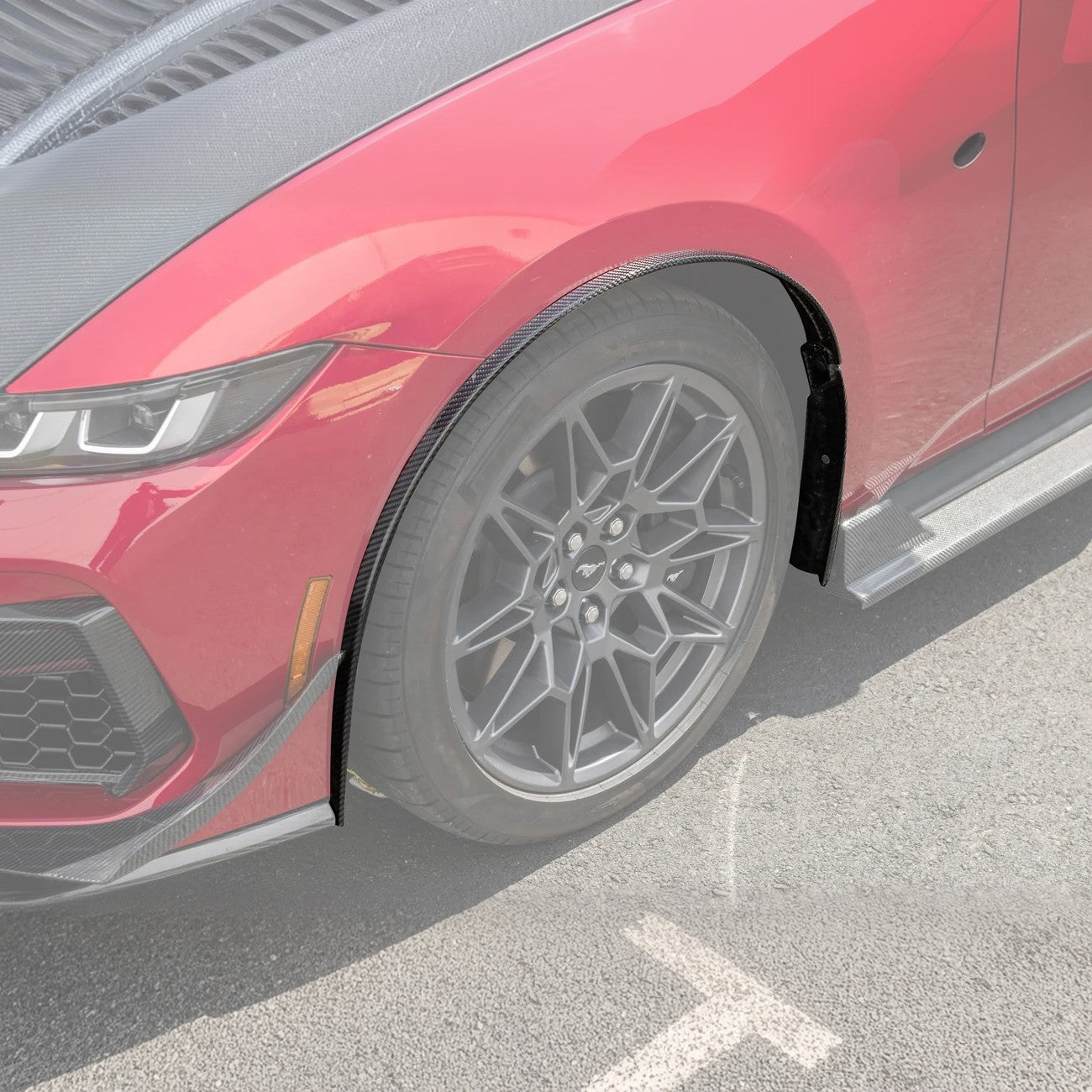 2024+ Ford Mustang Fender Flares & Mud Flap