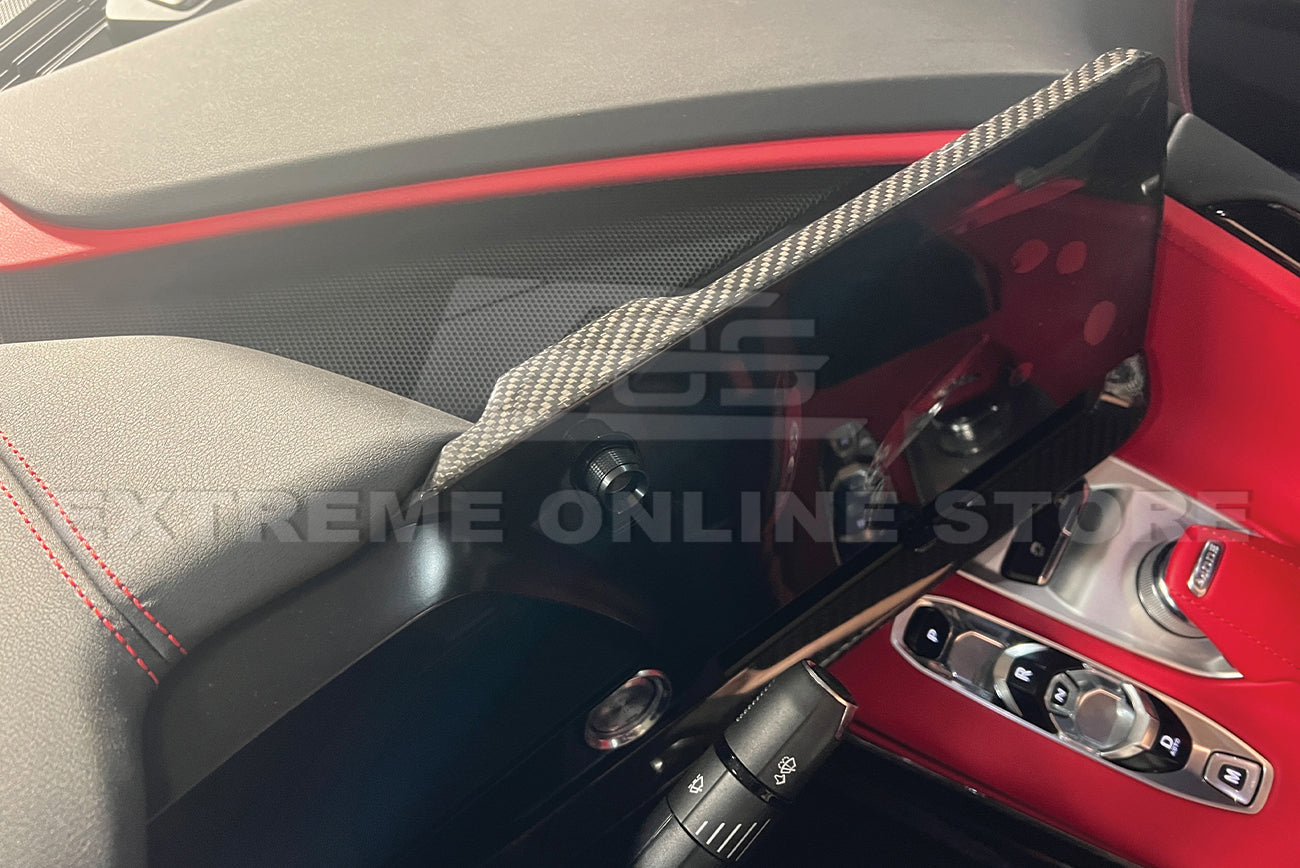 Corvette C8 Carbon Fiber Radio GPS Navigation Screen Cover