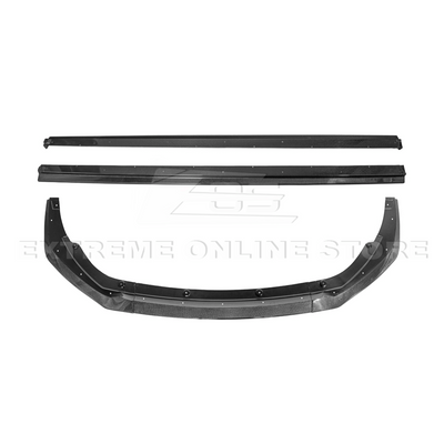 2025-Up GR Corolla GR Package Front Splitter Lip w/ Side Skirts