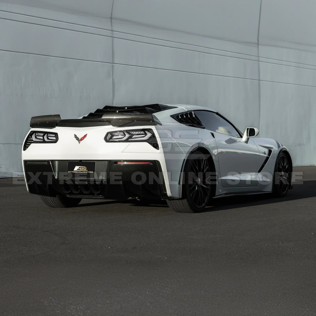 2014-19 Corvette C7 Smoke / Clear Lens Rear Taillight