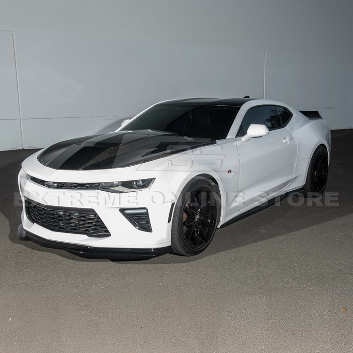 2019-24 Camaro T6 Front Splitter Lip &amp; Side Skirts