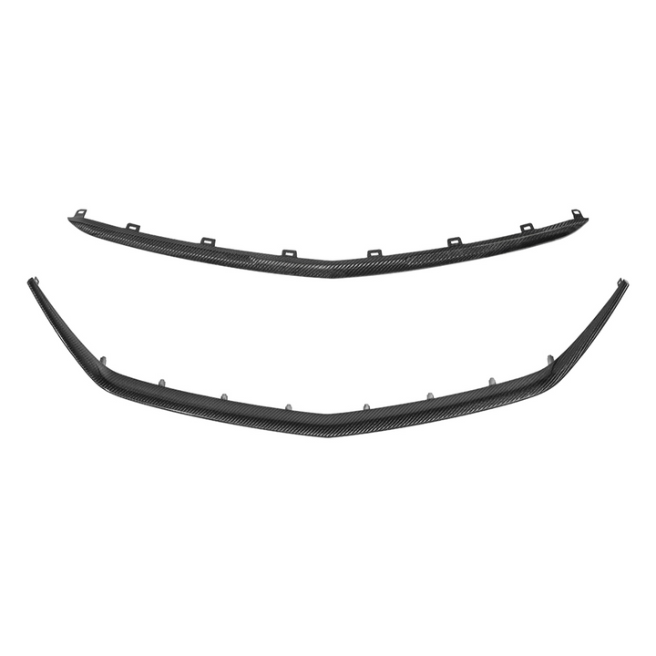 2025-Up Cadillac CT5-V Blackwing DRY CARBON FIBER Front Upper &amp; Lower Grille Trim