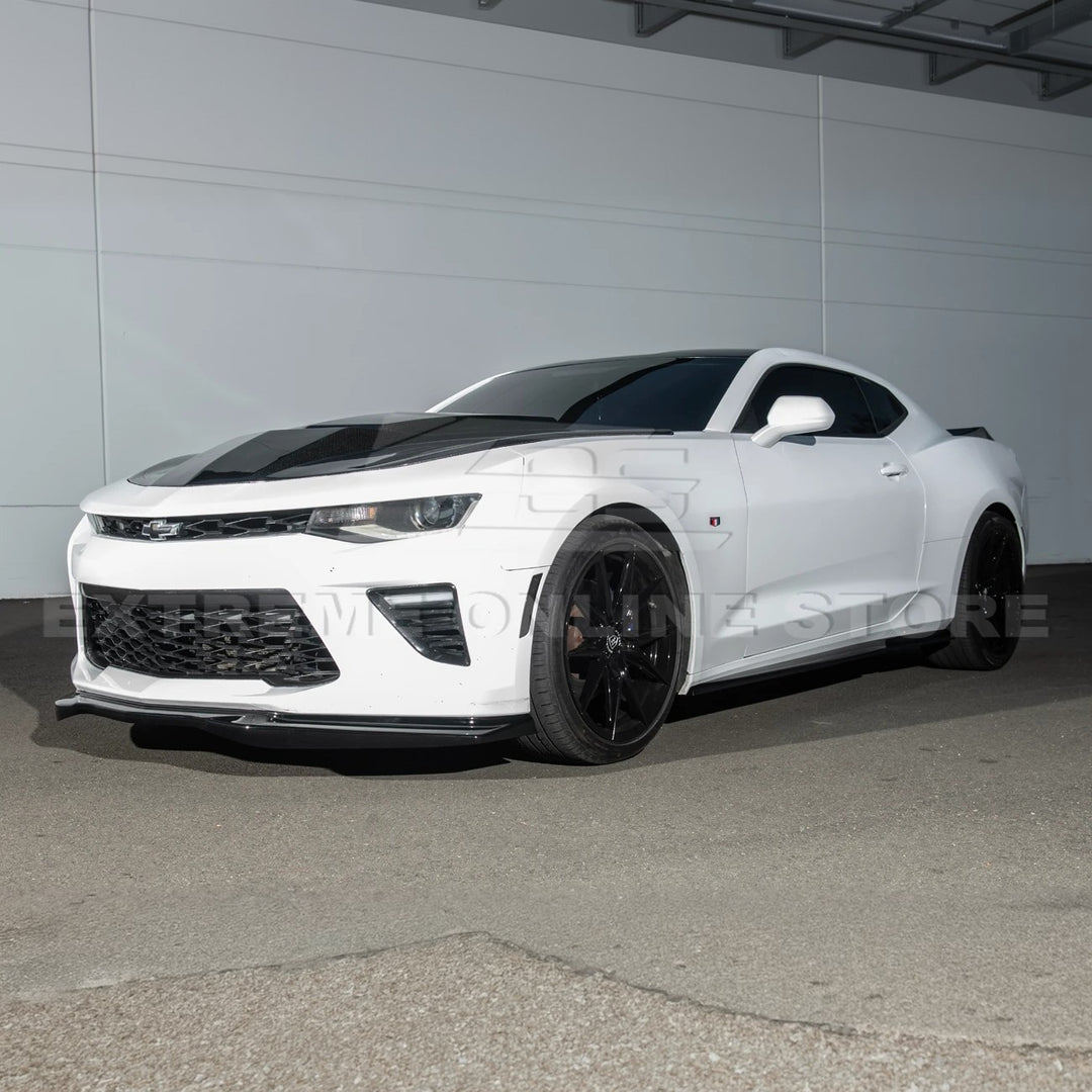 2019-24 Camaro T6 Front Splitter Lip &amp; Side Skirts