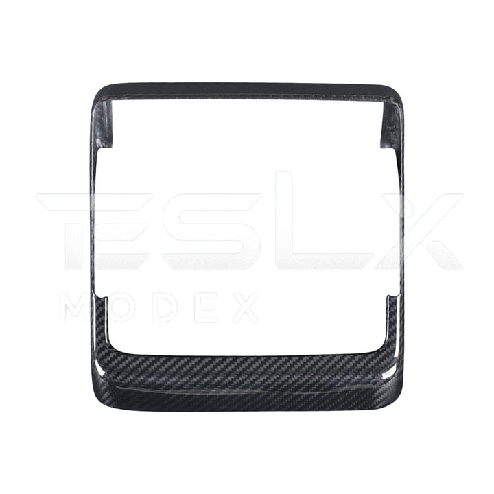 2024-Up Tesla Model 3, 2025-Up Model Y Carbon Fiber Interior Rear Display Frame Cover