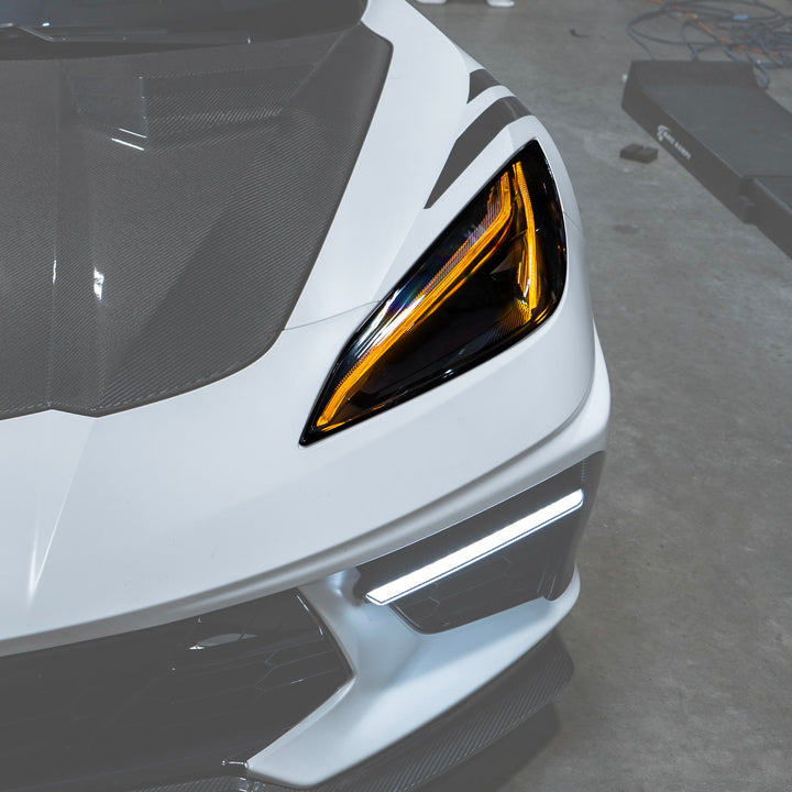 Corvette C8 GT Style Amber LED DRL Module Set