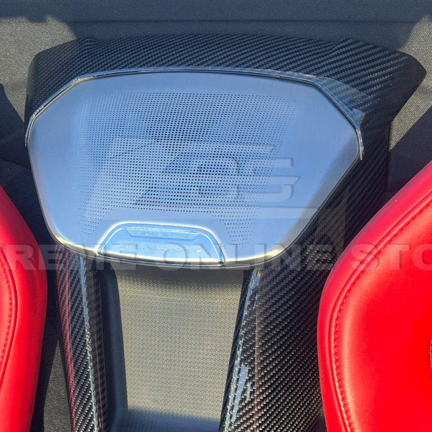 Corvette C8 Console Waterfall &amp; Speaker Cover