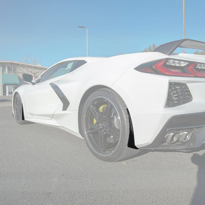Chevrolet Corvette C8 XL Extended Front & Rear Splash Guard