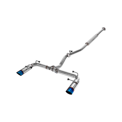 2022-Present Toyota GR86 Subaru BRZ Muffler Delete Burnt Tip Cat Back Exhaust